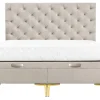 Sale Instilo Łóżko kremowe DONNA LUX 160 cm