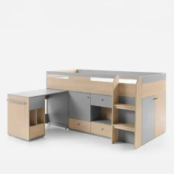 Clearance inny Łóżko z biurkiem i komodą ORO 90x200