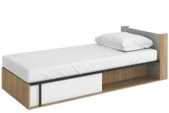 New LENART Łóżko z materacem i pojemnikiem 90 cm prawe IMOLA