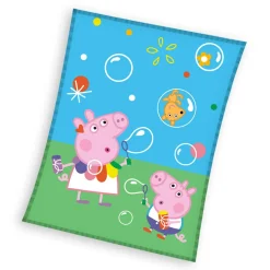 Dzieci inny Kocyki Niemowlęce^Koc PEPPA PIG 130x170 cm