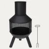 inny Grill I Piknik^Kominek ogrodowy metalowy 37x76 cm