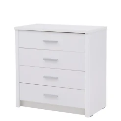 Discount Exline Komoda biała GRAZ 4S
