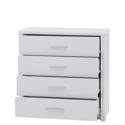 Discount Exline Komoda biała GRAZ 4S