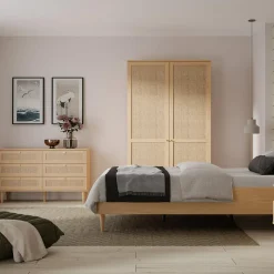 FORTE Komody^Komoda boho z 6 szufladami CALASETTA