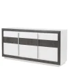 FORTE Komody^Komoda CANNE NEW 2S3D z oświetleniem