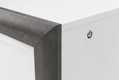 FORTE Komody^Komoda CANNE NEW 2S3D z oświetleniem