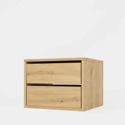 ADBOX Akcesoria Do Szaf^Komoda do szafy INNER II z 2 szufladami BASIC 50 dąb artisan