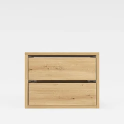 ADBOX Akcesoria Do Szaf^Komoda do szafy INNER II z 2 szufladami BASIC 50 dąb artisan