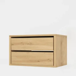 ADBOX Akcesoria Do Szaf^Komoda do szafy INNER II z 2 szufladami BASIC 75 dąb artisan