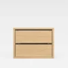 Discount ADBOX Komoda do szafy z 2 szufladami 50 cm S dąb artisan