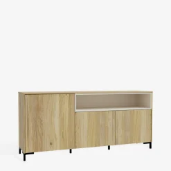 Discount FORTE Komoda 3-drzwiowa do salonu GALACTIQUE