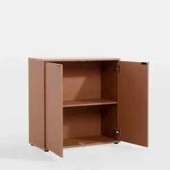 Discount FORTE Komoda 2-drzwiowa GANYMEDE terracotta