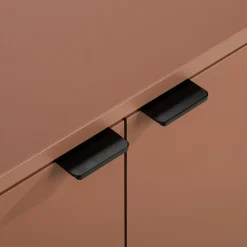 Discount FORTE Komoda 2-drzwiowa GANYMEDE terracotta