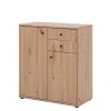 FORTE Komody^Komoda TEMPRA 2 niska 2D2S, dąb artisan
