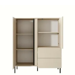 Clearance Komoda wysoka beżowa DAST
