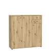 Best FORTE Komoda wysoka TEMPRA 2 3D2S dąb artisan