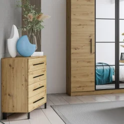 Sale Komoda z 4 szufladami MALTA