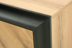 Best DiTrendi Komoda z czarnym dekorem FRAME 148,5 cm