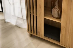 Sale FORTE Komoda z lamelami RANFLURY