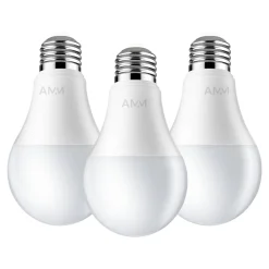 LED-POL Komplet 3 żarówek LED E27 8,5W barwa ciepła AMM-E27-A60-8,5W-WW