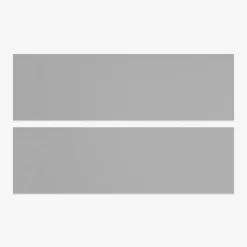 inny Blendy, Formatki I Cokoły^Komplet 2 cokołów BASIC PLUS z uszczelką i 2 narożnikami BP/CB2X50/10 ramka szara