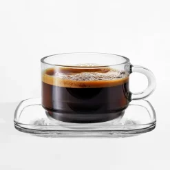 inny Filiżanki I Spodki^Komplet 6 filiżanek ze spodkiem 200 ml