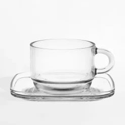 inny Filiżanki I Spodki^Komplet 6 filiżanek ze spodkiem 200 ml