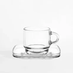 Sale inny Komplet 6 filiżanek ze spodkiem 70 ml