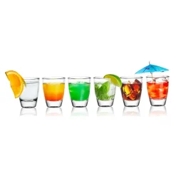 Kieliszki^Komplet 6 kieliszków BARYŁKA 25 ml