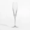 Sale Krosno Komplet 4 kieliszków do szampana PERLA 170 ml