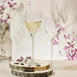 Krosno Kieliszki^Komplet 4 kieliszków do wina PERLA 280 ml