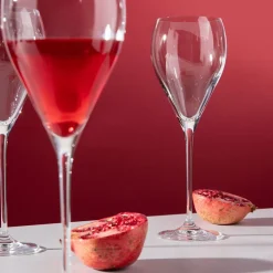 Krosno Kieliszki^Komplet 4 kieliszków do wina PERLA 480 ml