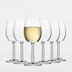 Outlet Krosno Komplet 6 kieliszków do wina białego PURE 250 ml