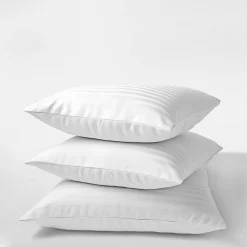 Clearance inny Komplet 2 poszewek adamaszek białe PURE 70x80 cm