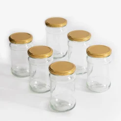 Sale inny Komplet 6 słoików z zakrętkami 315 ml