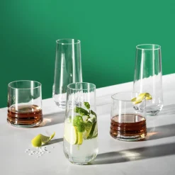 Krosno Szklanki I Kubki^Komplet 4 szklanek do drinków SHAKE N°5 GIN & TONIC 380 ml