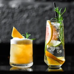 Krosno Szklanki I Kubki^Komplet 4 szklanek do drinków SHAKE N°5 GIN & TONIC 380 ml