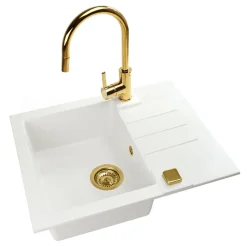 Clearance Alveus Komplet - zlewozmywak CANTO 30 ROYAL z baterią QUEEN