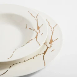 Clearance Prima Cucina Komplet obiadowy glamour MARBRE 18 el.