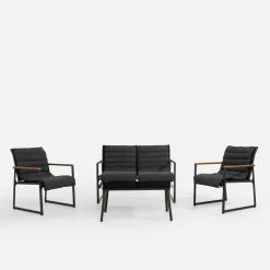 Hot inny Komplet ogrodowy sofa, 2 fotele i stolik SOMEL