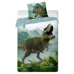 New Faro Komplet pościeli młodzieżowej dinozaur T-REX 160x200 cm