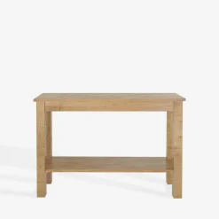 Clearance inny Konsola klasyczna lite drewno STELLA dąb naturalny