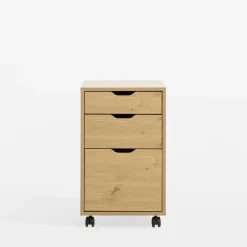 Discount inny Kontenerek na kółkach LYRICE, kolor dąb