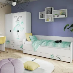 Outlet DiTrendi Korpus łóżka z szufladami TRENDS 90x200 cm