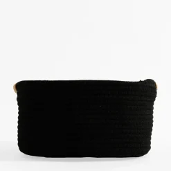 Hot Kosz do przechowywania czarny 32x28x15 cm