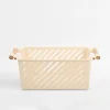 Best inny Kosz do przechowywania kremowy 33x13x13,5 cm