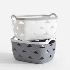 Best inny Kosz do przechowywania szary 26x19,4x13,8 cm