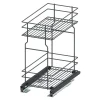 New Kosz dolny cargo mini do kuchni metal grafit 30/2 (10/MPZ) INSIDE