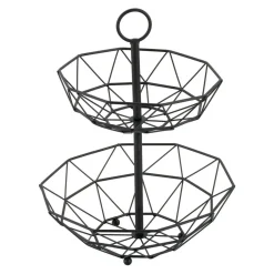 New Kosz dwupoziomowy na owoce 38 CM