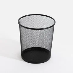 Clearance inny Kosz na śmieci metalowy czarny 12 L